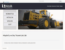 Tablet Screenshot of hoyukltd.com